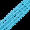 Transparent Glass Beads Strands EGLA-A034-T2mm-MD08-2