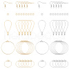 DELORIGIN DIY Earring Finding Kits DIY-DR0001-33-1