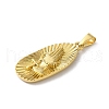 PVD Vacuum Plating 304 Stainless Steel Pendants STAS-B069-11G-2