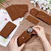  6 Sets Flocky Velvet Watch Storage Pouches TP-NB0001-70-3