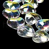 Electroplate Glass Beads Strands X-EGLA-B008-01A-AB02-3