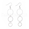 Tarnish Resistant 304 Stainless Steel Dangle Earrings EJEW-JE04001-02-1
