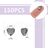 Unicraftale 150Pcs Electroplate Non-magnetic Synthetic Hematite Bead Strands G-UN0001-28-3