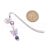 Alloy Hook Bookmarks AJEW-JK00375-3