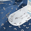 Unicraftale Stainless Steel Moon Pendants STAS-UN0001-55P-2