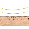 Brass Ball Head Pins KK-G502-03G-3