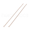 Ion Plating(IP) 304 Stainless Steel Stud Earring Finding STAS-E161-07RG-3