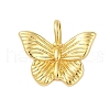 Rack Plating Brass Pendants KK-R166-07G-01-1