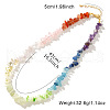 Bohemian Natural Mixed Stone Chip Beaded Chakra Necklaces VV5535-4