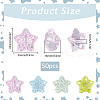 SUNNYCLUE Transparent Acrylic Beads MACR-SC0001-57B-2