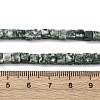 Natural Green Spot Jasper Beads Strands G-G002-A09-5