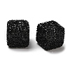 Drusy Cube Resin Rhinestone Beads RESI-C038-02A-1