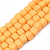 Handmade Polymer Clay Beads Strands CLAY-S092-78N-1