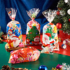 40Pcs 4 Styles  Christmas Theme OPP Self-adhesive Cookie & Snacks Package Bags CON-TAC0010-90A-8