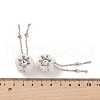 Handmade Polymer Clay Rhinestone Tassel Dangle Beads CLAY-H003-01P-01-3