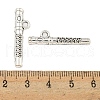 Tibetan Style Zinc Alloy Flute Pendants X-TIBEP-R334-327AS-RS-3