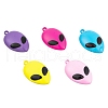 Spray Painted Alloy Pendants FIND-A040-06-1