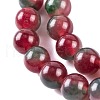 Natural Malaysia Jade Beads Strands G-A146-8mm-C13-5
