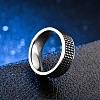 201 Stainless Steel Finger Rings for Men FS-WGEC394-04-3