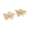 Brass Micro Pave Cubic Zirconia Pendants KK-K246-30G-3