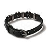 Alloy Skull Rivets Bracelet BJEW-C037-04A-4