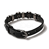 Alloy Skull Rivets Bracelet BJEW-C037-04A-4