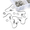 80Pcs 5 Style 304 Stainless Steel Earring Hooks STAS-YW0001-24-4