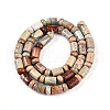 Natural Shoushan Stone Beads Strands G-N346-03A-07-3