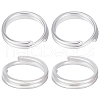 Beebeecraft 20Pcs 925 Sterling Silver Split Jump Rings STER-BBC0001-33A-1