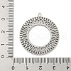 Non-Tarnish 304 Stainless Steel Pendants STAS-L278-90P-3