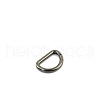 D-shaped Zinc Alloy Spring Ring Clasps PW-WGC1CD5-04-1