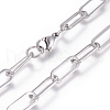 Tarnish Resistant 304 Stainless Steel Chain Bracelets BJEW-L160-001P-2