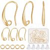 CREATCABIN 30Pcs Brass Earring Hooks DIY-CN0002-55-1