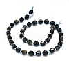 Natural Tiger Eye Beads Strands G-O201B-53A-01-3