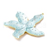 304 Stainless Steel Enamel Big Pendants STAS-S163-04A-G-2