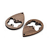 Walnut Wood Pendants FIND-Z050-09C-2