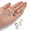 5 Pairs 5 Colors 304 Stainless Steel Huggie Hoop Earrings EJEW-YW0001-06-5
