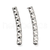 Non-Tarnish 304 Stainless Steel Tube Beads STAS-B047-29A-P-1