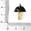 Brass Enamel Pendants KK-R224-15BC-G-4