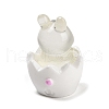 Broken Shell Animal Luminous Resin Display Decorations DJEW-M010-02E-3
