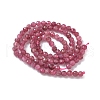 Natural Red Tourmaline Beads Strands G-RM250101-C11-5