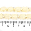 Synthetic Coral Carved Beads Strands CORA-L020-A-14-4