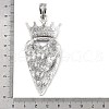 Tibetan Style Alloy Big Pendants PALLOY-D362-02AS-C-3