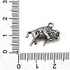 Retro 304 Stainless Steel Pendants STAS-L284-16AS-06-3