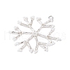 Christmas Seed Beads Beaded Charms PALLOY-MZ00328-01-3