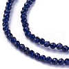 Faceted Glass Beads Strands G-F619-09A-3mm-3