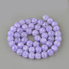 Synthetic Crackle Quartz Beads Strands X-GLAA-S134-10mm-15-2
