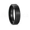 201 Stainless Steel Finger Rings for Women WG1765E-38-2