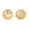 Brass Beads Cap KK-B073-04G-3