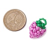 Seed Beads Beaded Charms PALLOY-MZ00331-03-2